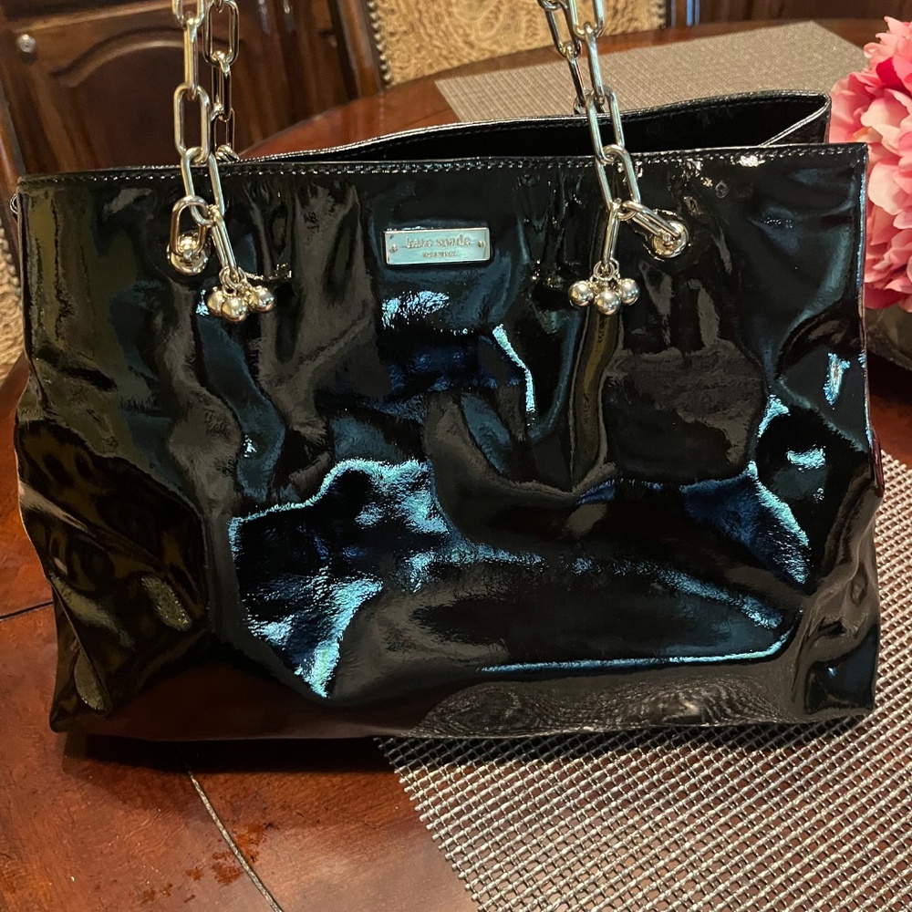 Kate Spade Black Patent Handbag